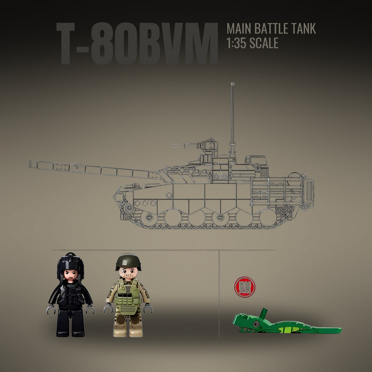 T-80BVM Main Battle Tank