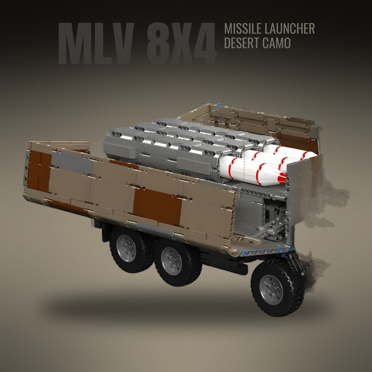 RC MLV 8x4 Missile Launcher (Desert)