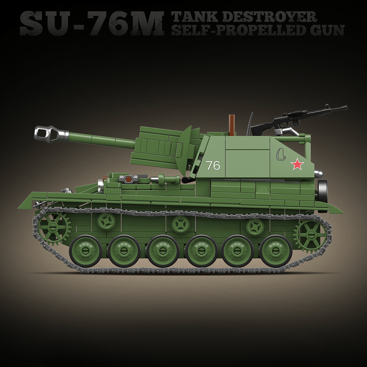 SU-76 Tank Destroyer | 769 PCS