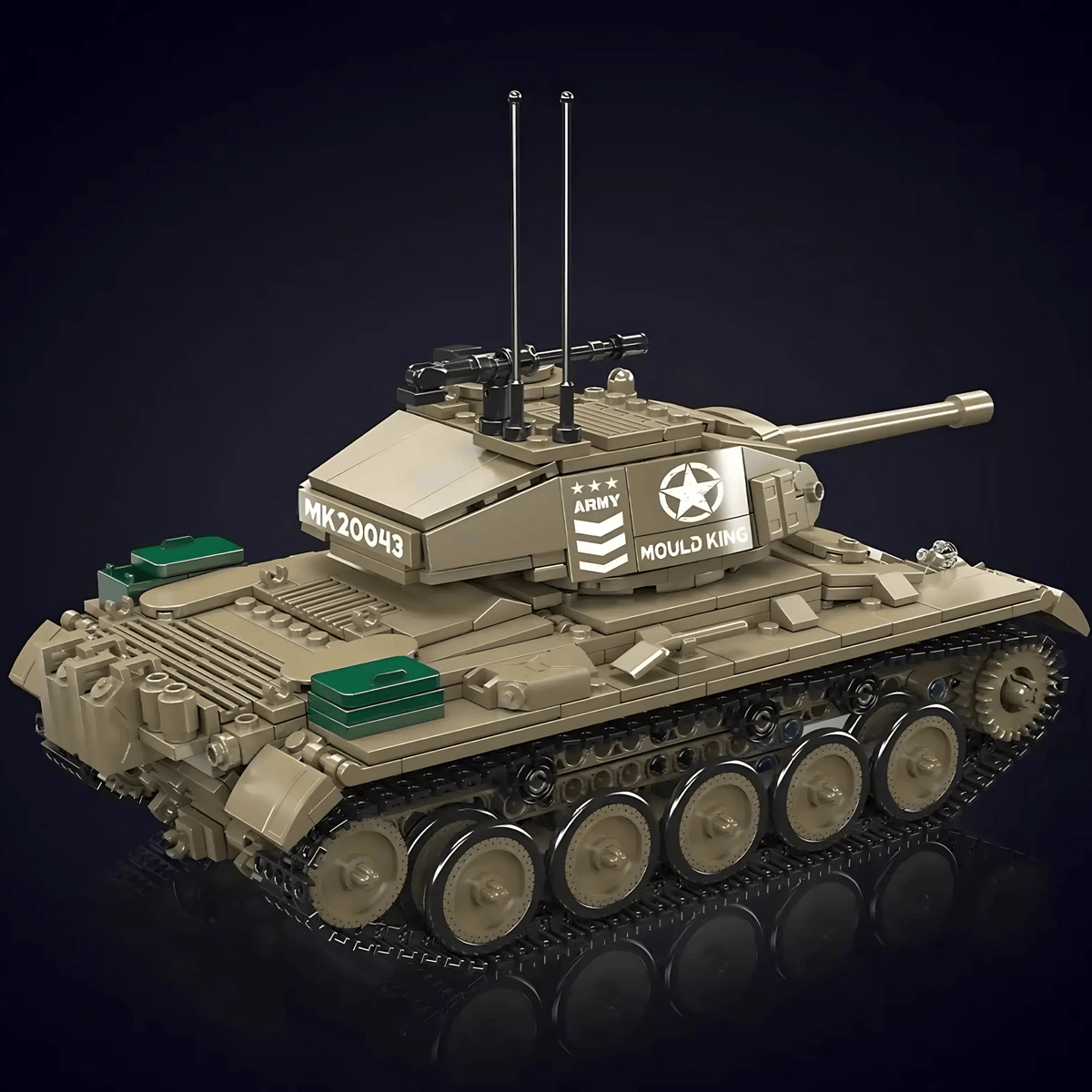 RC M24 Chaffee | 932 PCS