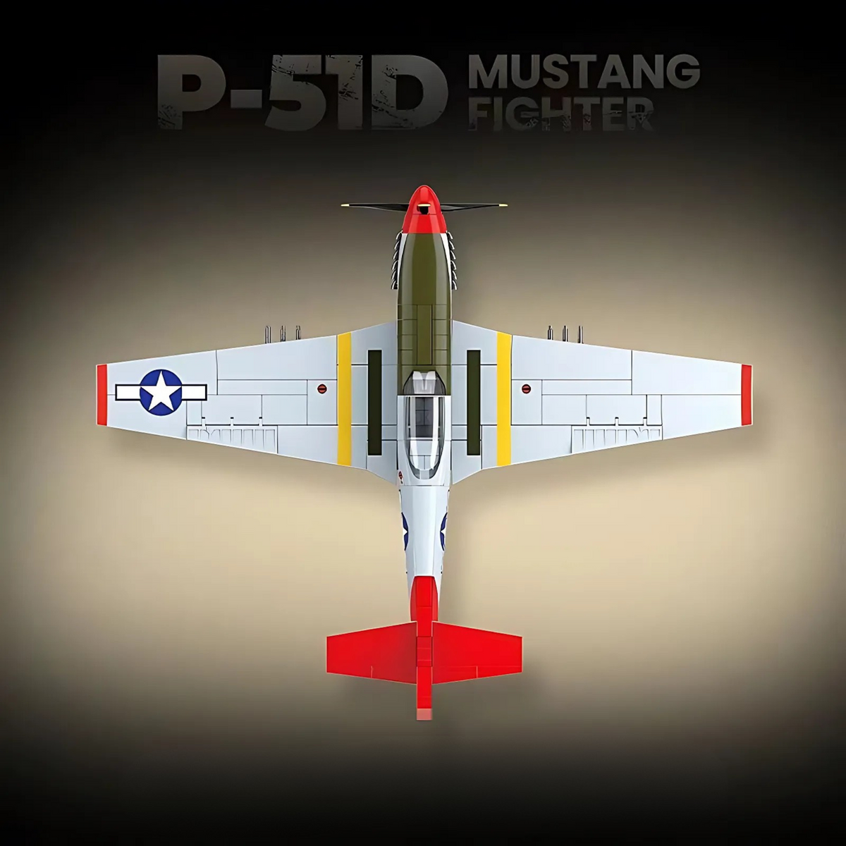 P-51 Mustang | 580 PCS