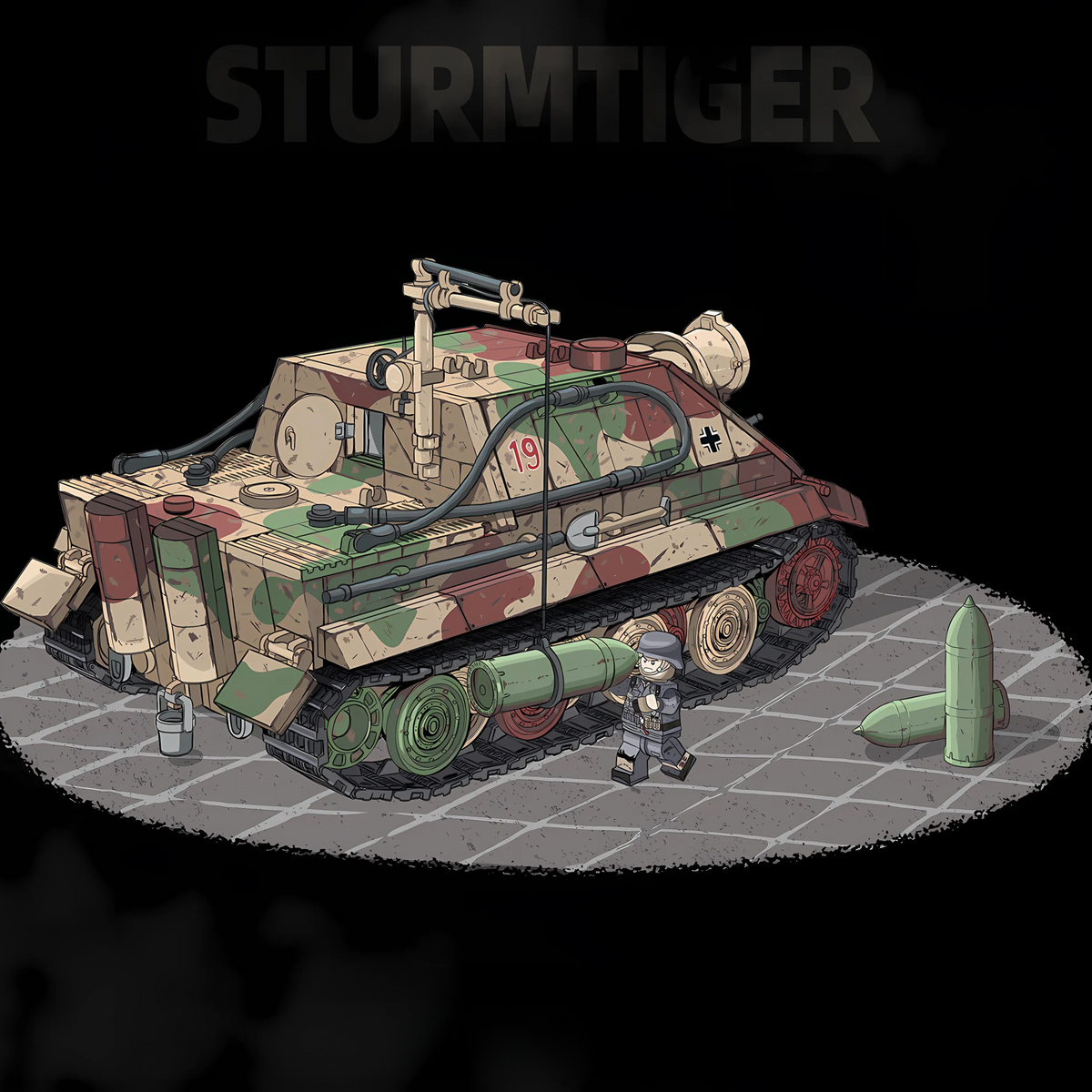 SturmTiger Camo (Limited edition) | 1402 PCS