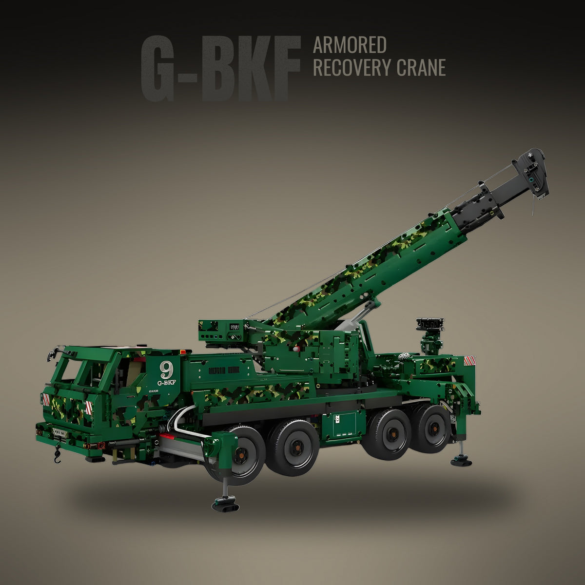 RC G-BKF Armored Recovery Crane