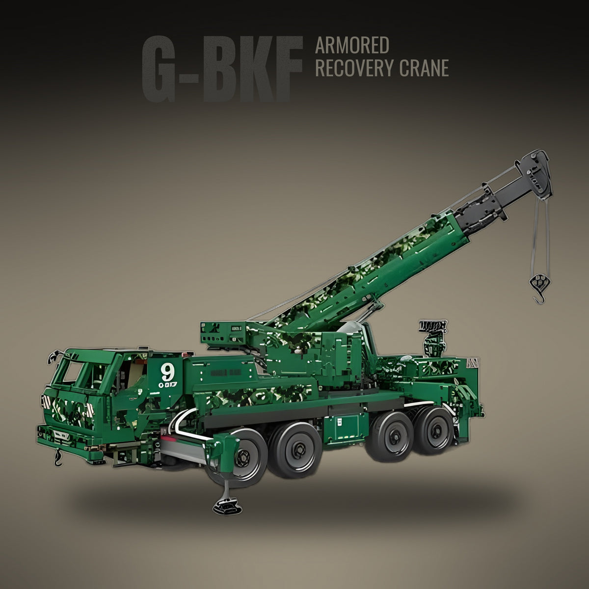 RC G-BKF Armored Recovery Crane