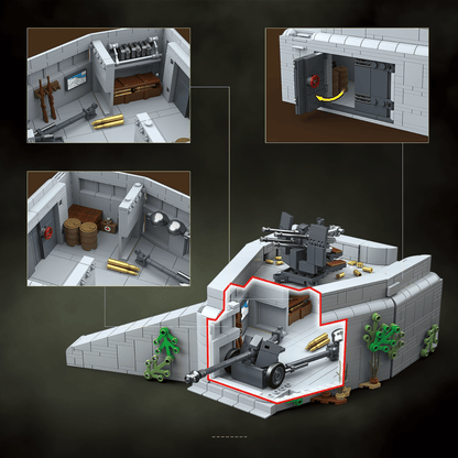 D-Day Bunker | 1232 PCS