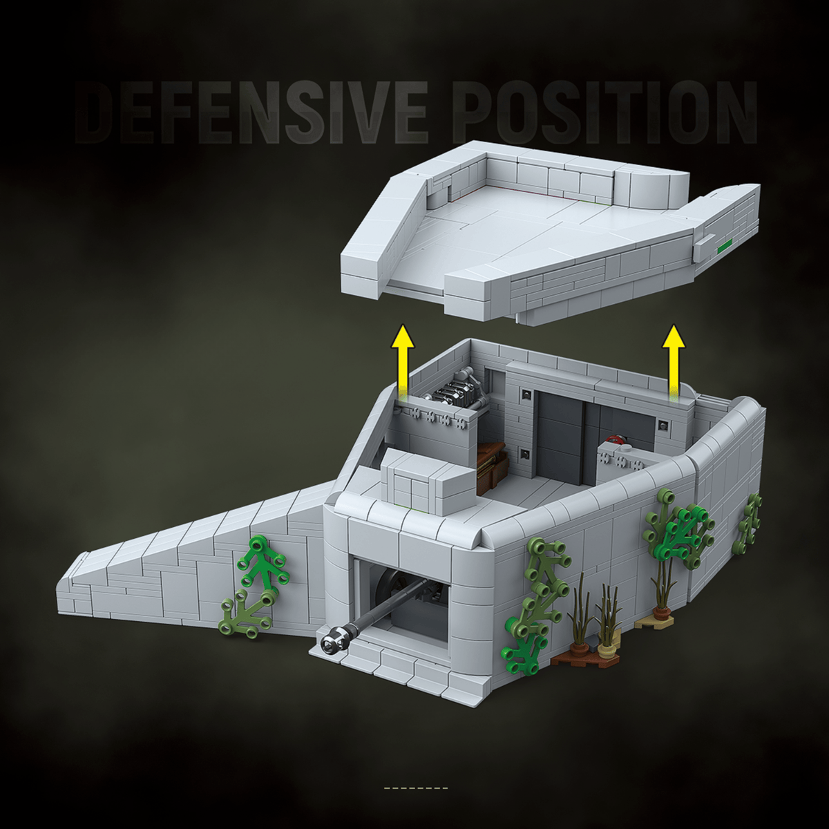 D-Day Bunker | 1232 PCS