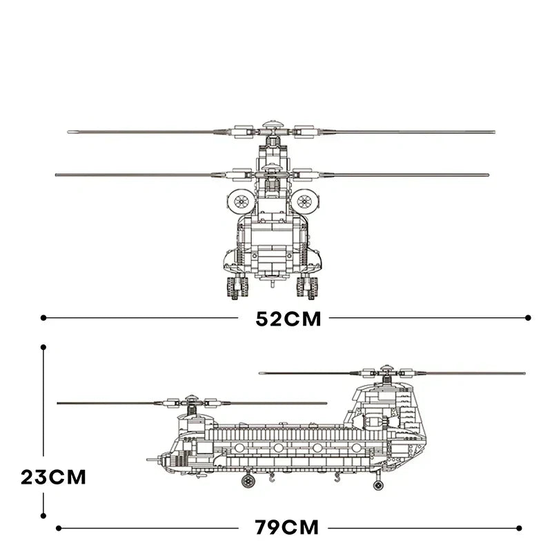 CH-47 Chinook | 1451 PCS