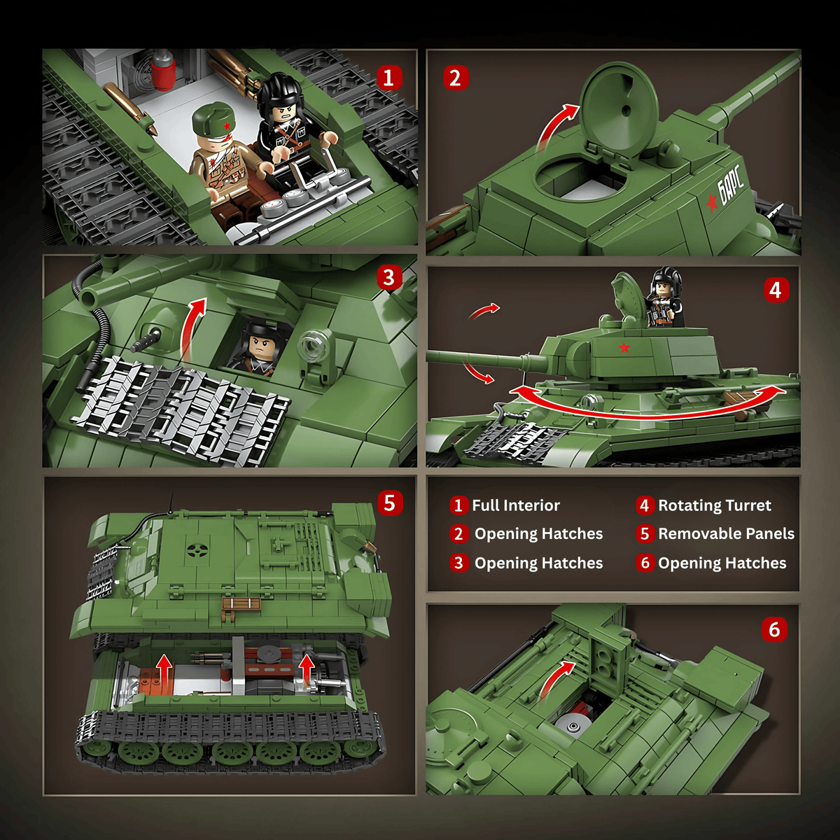 USSR T-34 | 943 PCS