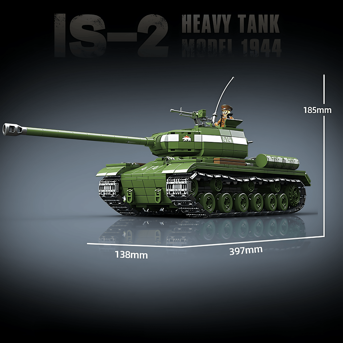 IS-2 Heavy Tank | 1703 PCS