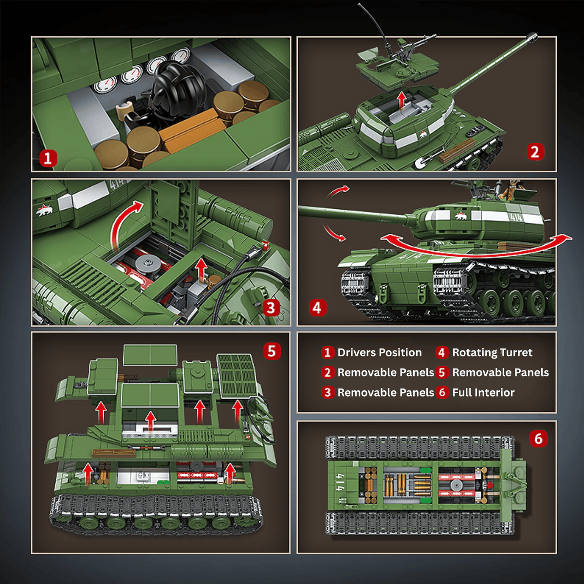 IS-2 Heavy Tank | 1703 PCS