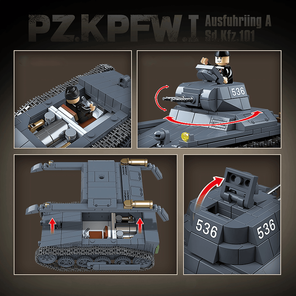 Panzer I | 565 PCS