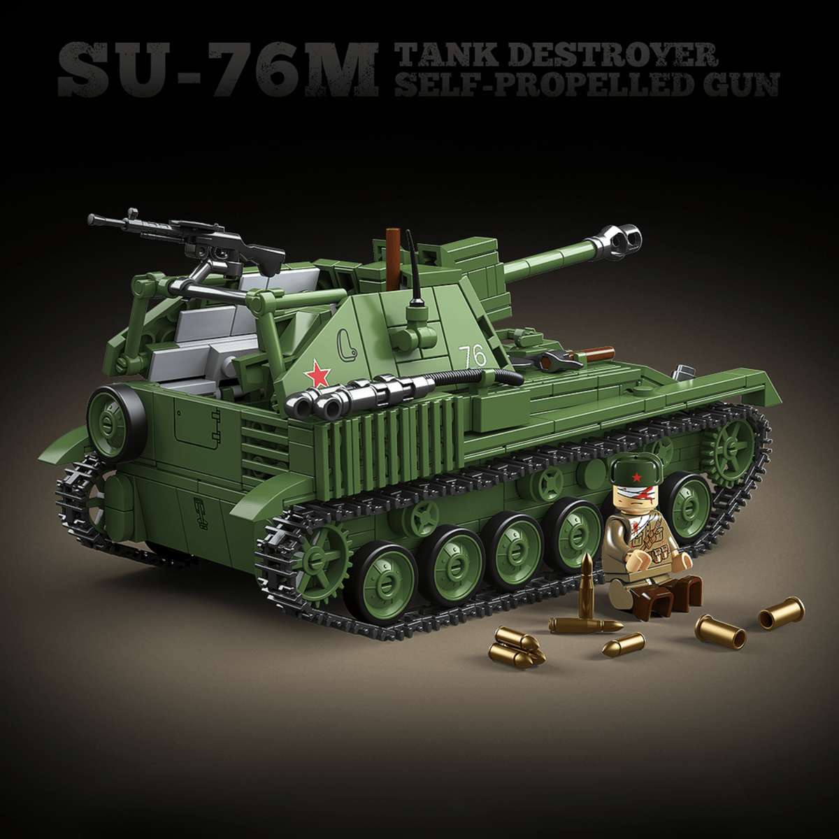 SU-76 Tank Destroyer | 769 PCS