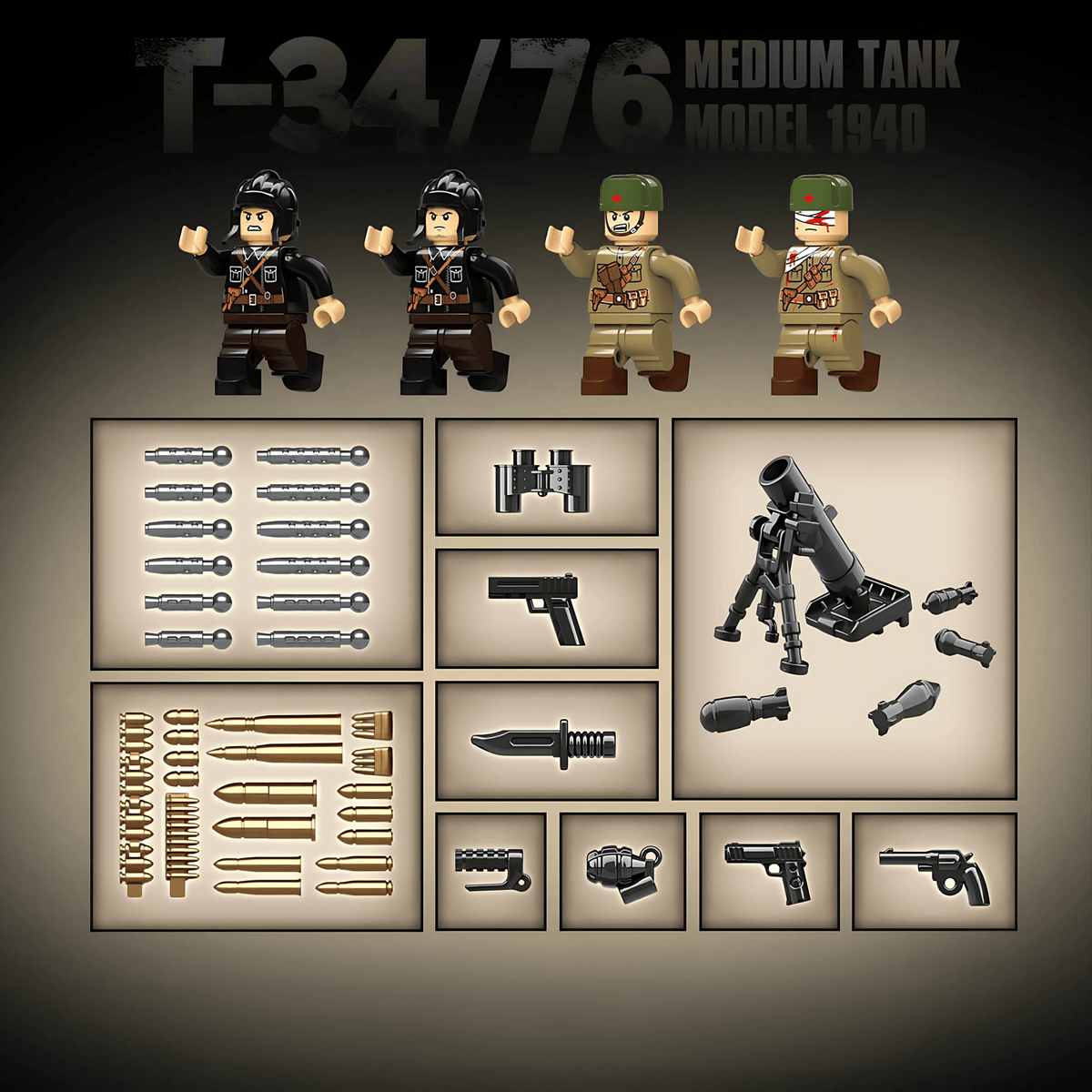 USSR T-34 | 943 PCS