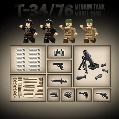 USSR T-34 | 943 PCS