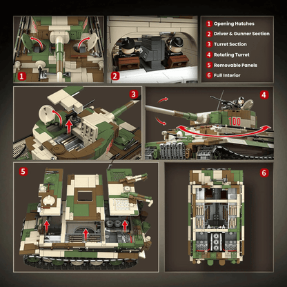 Tiger 1 (Camo) | 2276 PCS