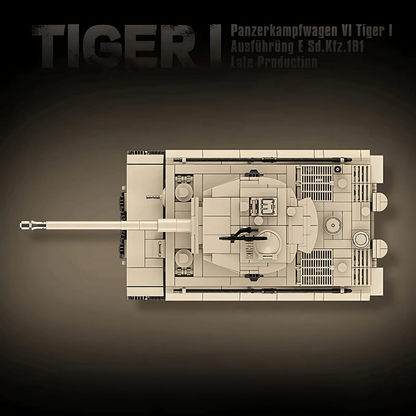 Tiger 1 (Tan) | 1361PCS
