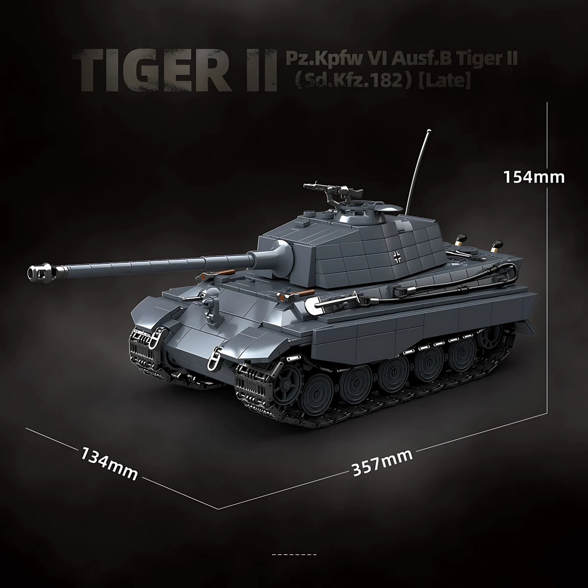 Tiger II | 1563 PCS
