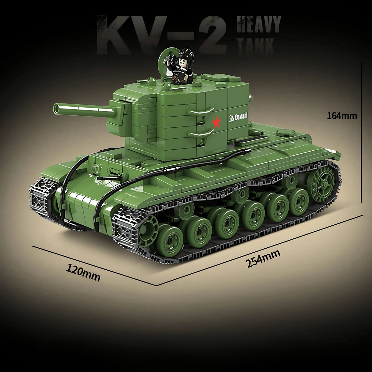 KV-2 Heavy Tank | 1180 PCS