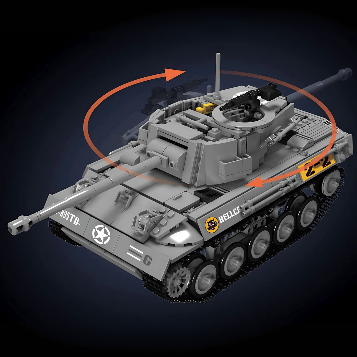 M18 Hellcat Tank Destroyer | 971 PCS