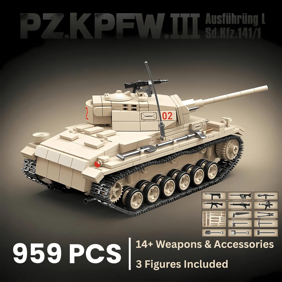 Panzer III | 959 PCS