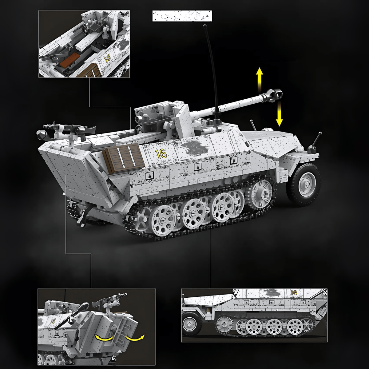 Sd.Kfz.251/22 Snow Camo (Limited Edition) | 1123 PCS