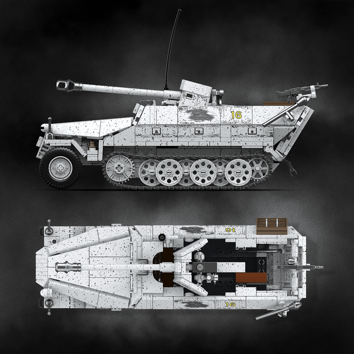 Sd.Kfz.251/22 Snow Camo (Limited Edition) | 1123 PCS